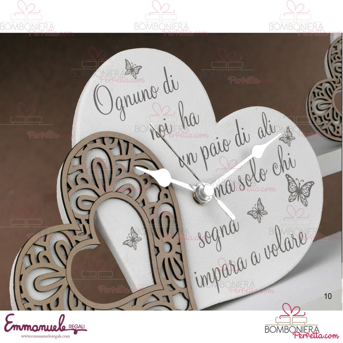 Partecipazione matrimonio modello laser - Bomboniere Dolci Emozioni